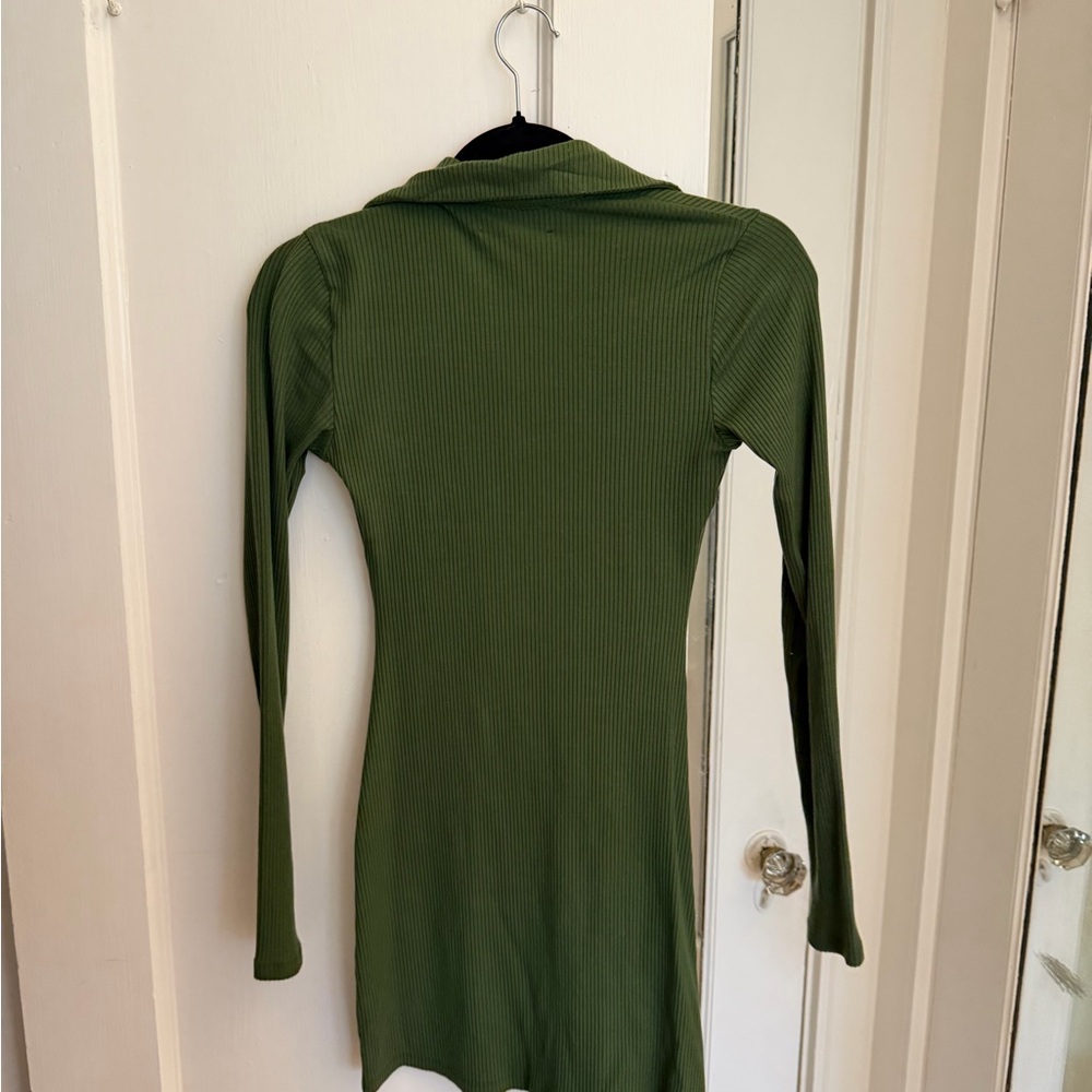 Reformation Olive Button-Up Mini Dress - Picture 5 of 5